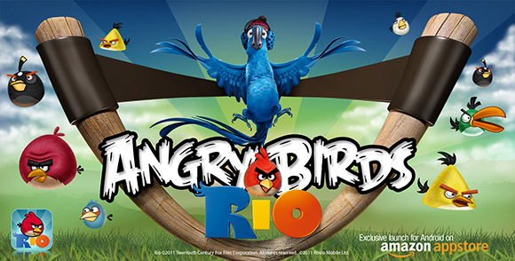Amazonopensappstore.AngryBirdsRioEditionexclusiveinstore