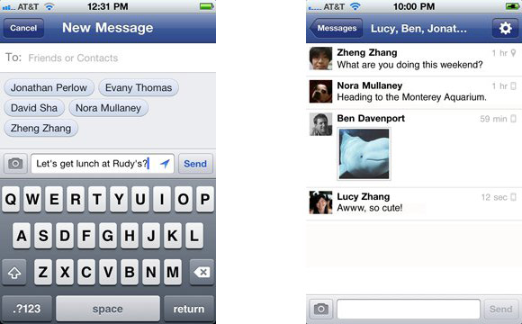 FacebookMessengerforMobileApp