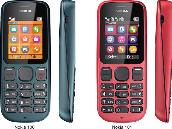 Nokia100andNokia101SymbianS30mobilephonesannounced