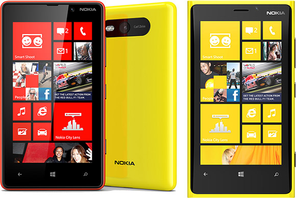 NokiaLumia920andLumia820announced