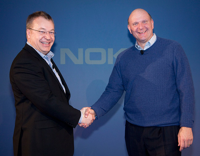 NokiaMicrosoftpartnership-SteveBallmerandStephenElop