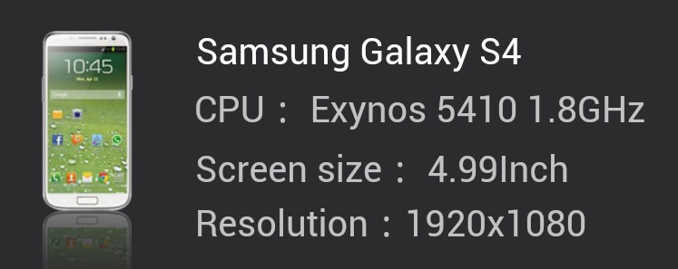 SamsungGalaxyS4specifications