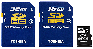 ToshibaSDHCmemorycard